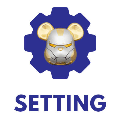 Bearbrick888 - Setting Icon - bearbrick888s